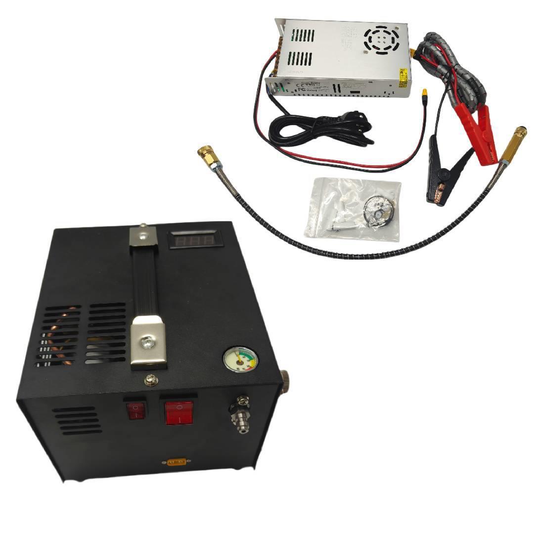 高压打气机30Mpa充气泵户外潜水12V车载高压打气泵110V/220V