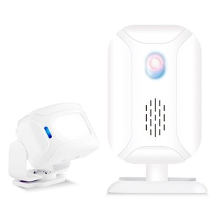 门铃感应器店铺进门口迎宾开门提醒分体铛商用玲欢迎光临来人叮咚