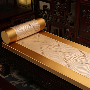 红木沙发坐垫套罩高档轻奢新中式座垫靠背垫定做客厅海绵垫可拆洗