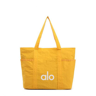 【官网正品】Alo kyop单肩包帆布包女大容量购物袋运动托特包时尚