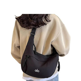【官网正品】Alo kyop上课背包斜挎包饺子包单肩包通勤托特包时尚