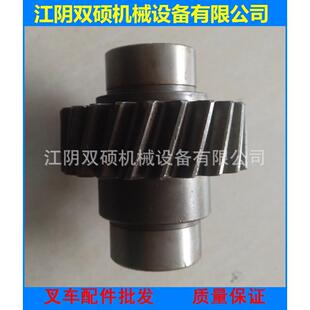 叉车配件合力杭叉龙工3T吨490BPG 82007液压泵输出齿轮22C内6键