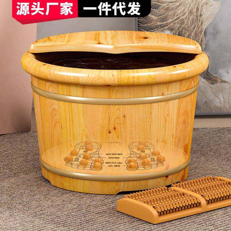 泡脚桶木桶泡脚盆穴位款木盆脚底按摩洗脚盆实木保温香柏木足浴桶,畜牧/养殖物资,畜牧/养殖器械,淘宝优惠券,粉丝福利购,淘宝优惠卷