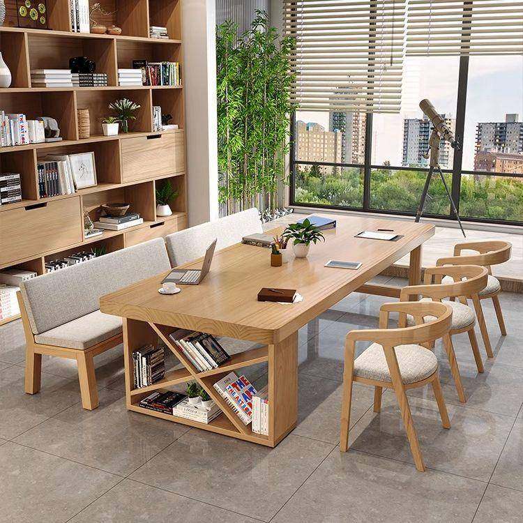 现代简约实木会议桌图书馆大长桌客厅学习书桌工作台办公桌椅组合,金属材料及制品,金属加工件/五金加工件,淘宝优惠券,粉丝福利购,淘宝优惠卷