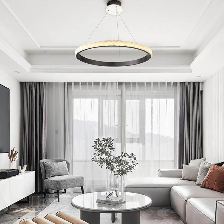 现代轻奢客厅吊灯简约创意个性不锈钢卧室餐厅水晶组合圆圈吊灯具,清洗/食品/商业设备,风口/风叶/风机配件,淘宝优惠券,粉丝福利购,淘宝优惠卷