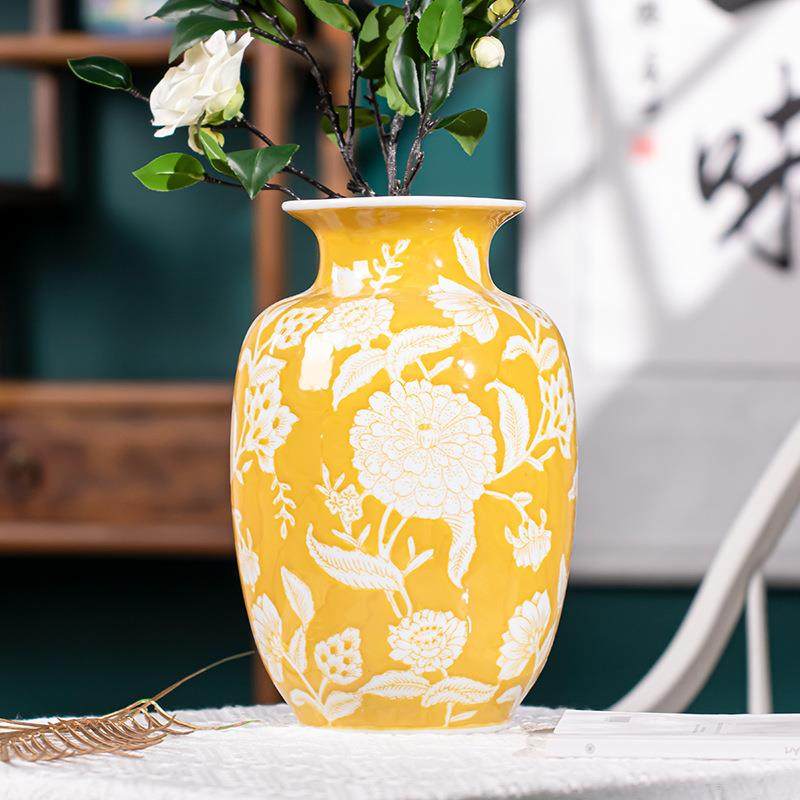 北欧黄色轻奢陶瓷黄色花瓶可水培高温烧制陶瓷花瓶饰品陶瓷摆件,金属材料及制品,金属加工件/五金加工件,淘宝优惠券,粉丝福利购,淘宝优惠卷