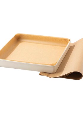 蛋糕卷油纸一次性油布28x28方形G烤盘纸烤箱方盘垫纸烘焙家用