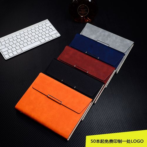 a5简约日记笔记本精致活页记事本礼盒套装免费定制可印logo刻字