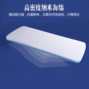 墩布拖布 通用型加厚家用拖把头通用免手洗懒人平板拖把配件粘贴式