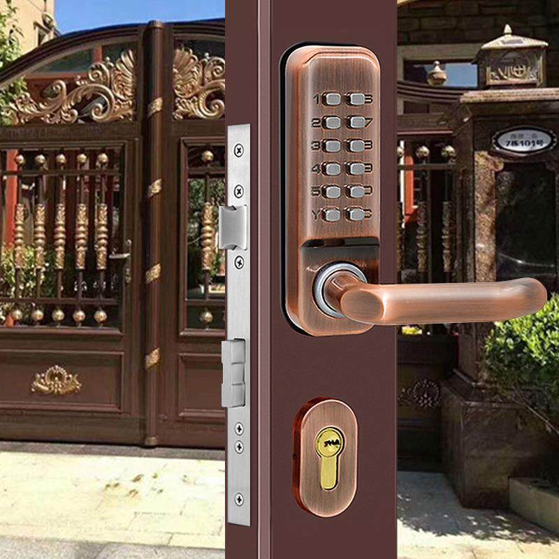 双面别墅机械密码锁铁防晒家用门户外门防水不用电池的机械密码锁,清洗/食品/商业设备,风口/风叶/风机配件,淘宝优惠券,粉丝福利购,淘宝优惠卷