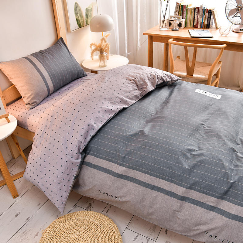 学生宿舍被褥套装一整套全棉被子冬被单人床棉被芯六件套全套