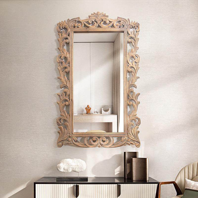 法式穿衣镜挂墙家用玄关试衣镜子贴墙壁挂网红拍照挂镜全身落地镜,自行车/骑行装备/零配件,更多零件/配件,淘宝优惠券,粉丝福利购,淘宝优惠卷