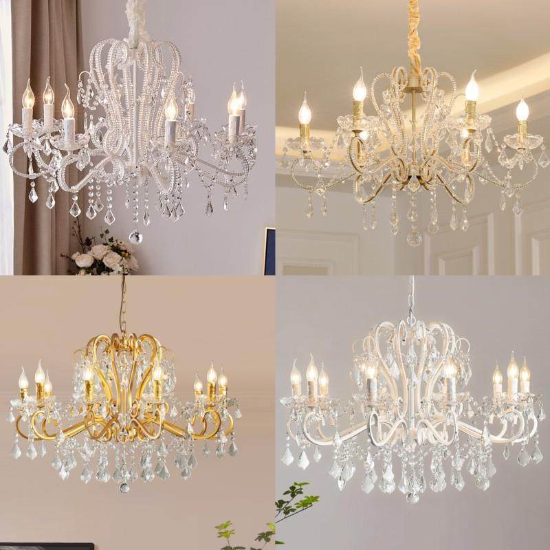 法式轻奢水晶吊灯复古宫廷风客厅创意个性餐厅灯高档大气别墅灯具,自行车/骑行装备/零配件,更多零件/配件,淘宝优惠券,粉丝福利购,淘宝优惠卷