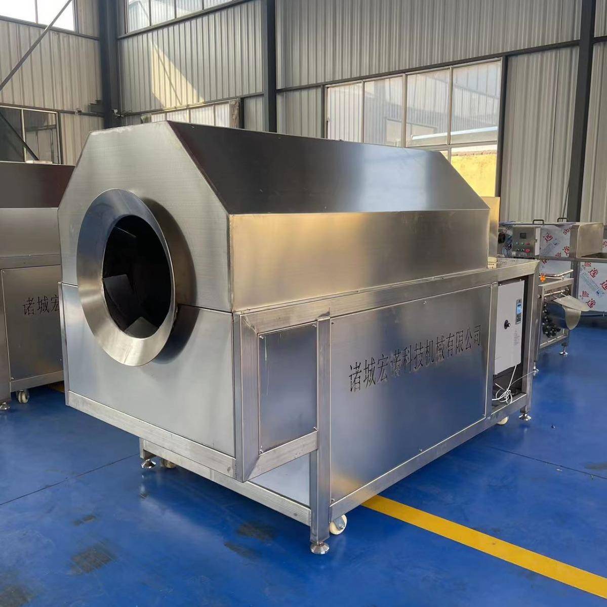 厂家供用电磁滚筒炒货机花生瓜子商用电炒锅坚果类不锈钢炒炉