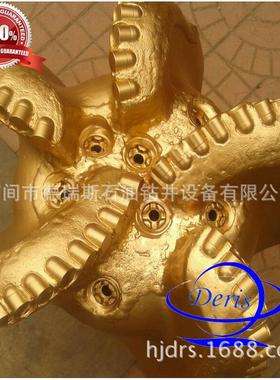 供应5刀17 1/2寸优质金刚石复合片PDC钻头石油钻井钻头