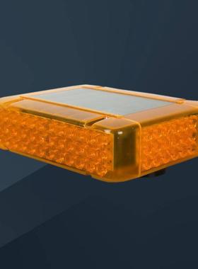 车顶12VLED磁吸警示灯工程车用频闪灯施工车载爆闪灯信号路障灯