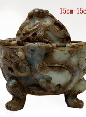 钰程本命年玉器15厘米古玉仿古玉古董复古摆件