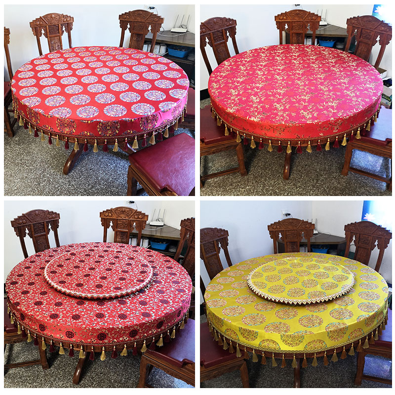定制中国风桌布中式古典茶几布套红木餐桌套布客厅桌旗电视柜台布