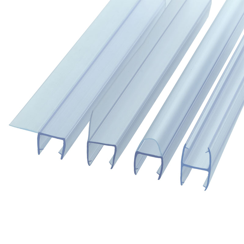 加长2.6米U型玻璃p自动平移门防撞胶条挡风无框阳台窗玻璃门密封