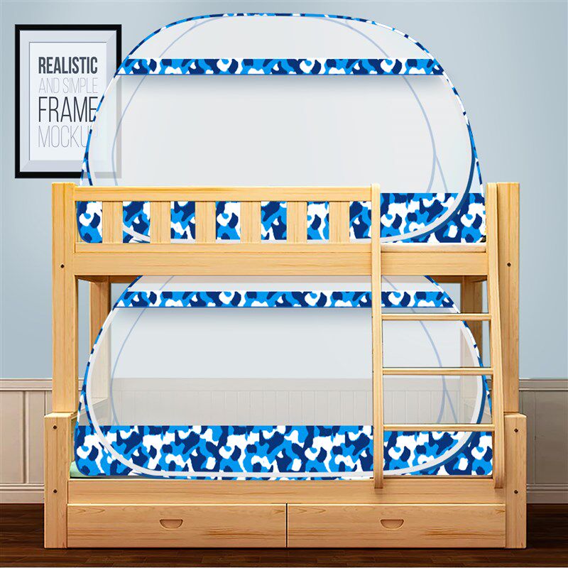 上下床蚊帐子母床1.5米单人1.2米学生宿舍免安装蒙古包上下铺1.0m,床上用品,蚊帐,淘宝优惠券,粉丝福利购,淘宝优惠卷