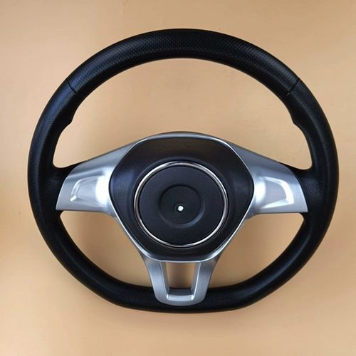 鸿日S1 PRO御虎鸿日鸿豆U8电动汽车方向盘总成多功能喇叭转向盘