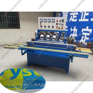 异形玻璃底边磨边机小型晶钢门玻璃修边机家具橱柜门玻璃倒角机