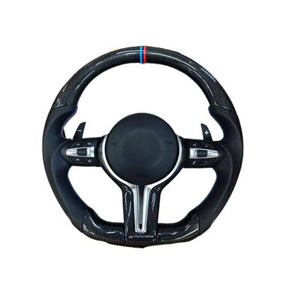 适用于宝马1234567系x1x2x3x4x5x6F02F10F30F15F20碳纤维方向盘