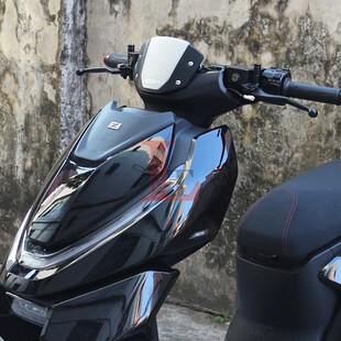 适用极核AE5i AE5ipro改装小挡风装饰前风挡仪表保护罩遮阳盖配件