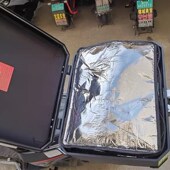 途者铝合金尾箱内衬摩托车电动车后备外卖箱内衬铝箔保温隔层定制