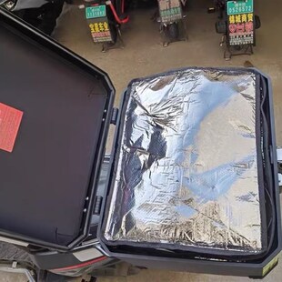 途者铝合金尾箱内衬摩托车电动车后备外卖箱内衬铝箔保温隔层定制