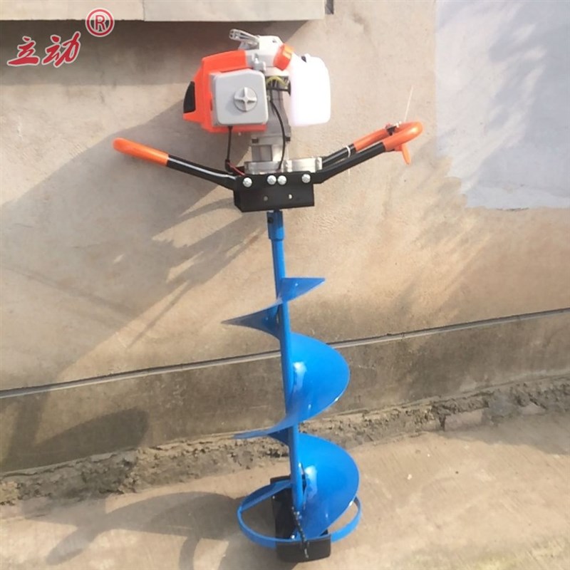 冰钻冬钓地钻钻冰机加长转冰钻头电动冰上打洞挖X坑机转冰钻头