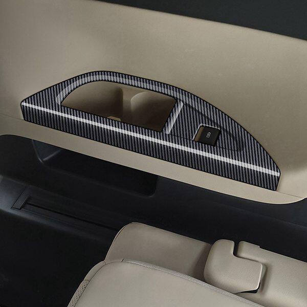 1对 颜色:碳纤纹 材质:ABS 适用于丰田 Alphard/Vellfire 40 系