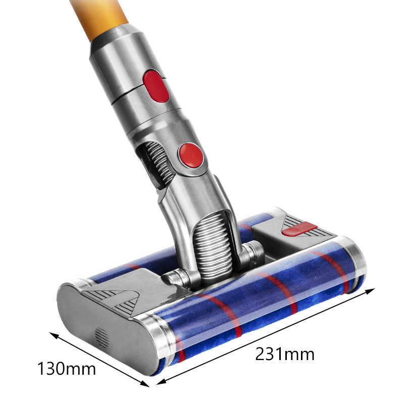 适用戴森吸尘器配件dyson V7V8V10V11 双滚轮地刷 滚刷 电动地刷