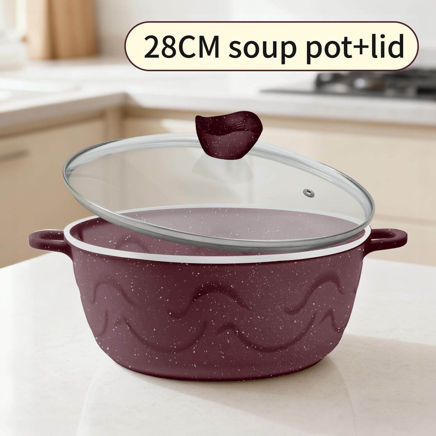 新99品hey1kqui9pc不粘锅具套装铝压铸炊家用厨房烹饪具不粘锅具