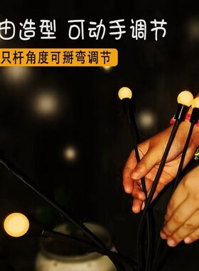 接电款萤火虫氛围灯户外亮化工程景观灯花园公园防水地插草坪灯