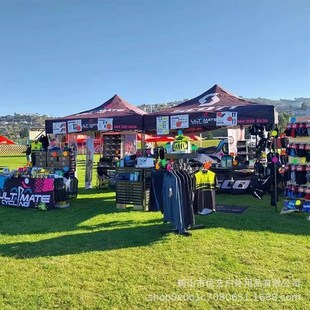 顶楼露台遮雨棚帐篷折叠印字伸缩大伞四脚遮阳棚雨篷车棚摆摊阳台