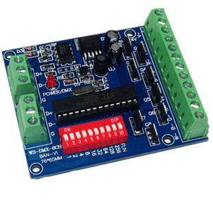 V1控制器DC5V LED控制器DMX恒压板共阳WS BAN 8CH 24V24A DMX