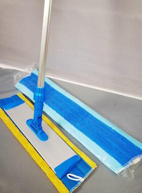 成捷同一款商两用懒人铝合金平板拖把加厚可伸缩拖把旋转加长