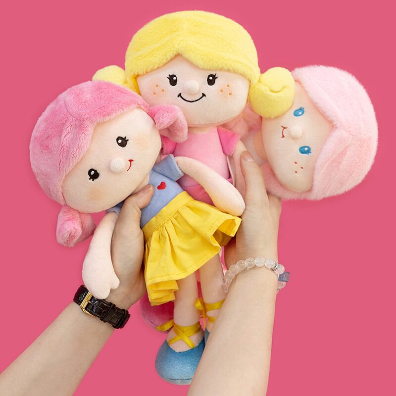 正版星球宝贝BABY毛绒玩具女孩儿童陪伴阿贝贝安抚布娃娃礼物人偶