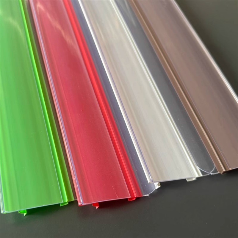 超市货架/外卡式档栏标签条/塑料条/价S格条/标价条/