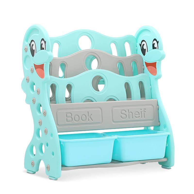 儿童书架简易家用落地宝宝玩具收纳架幼儿园图书架塑料卡通绘本架,自行车/骑行装备/零配件,更多零件/配件,淘宝优惠券,粉丝福利购,淘宝优惠卷