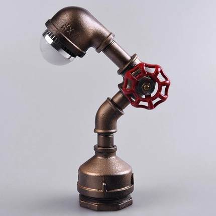 工业风复古欧美式led护眼夜灯儿童宿舍学生卧室床头客厅usb小台灯