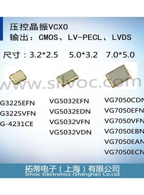 VG7050EBN698.812335MHzCJGHCZ:压控晶振X1G004551xxxx00