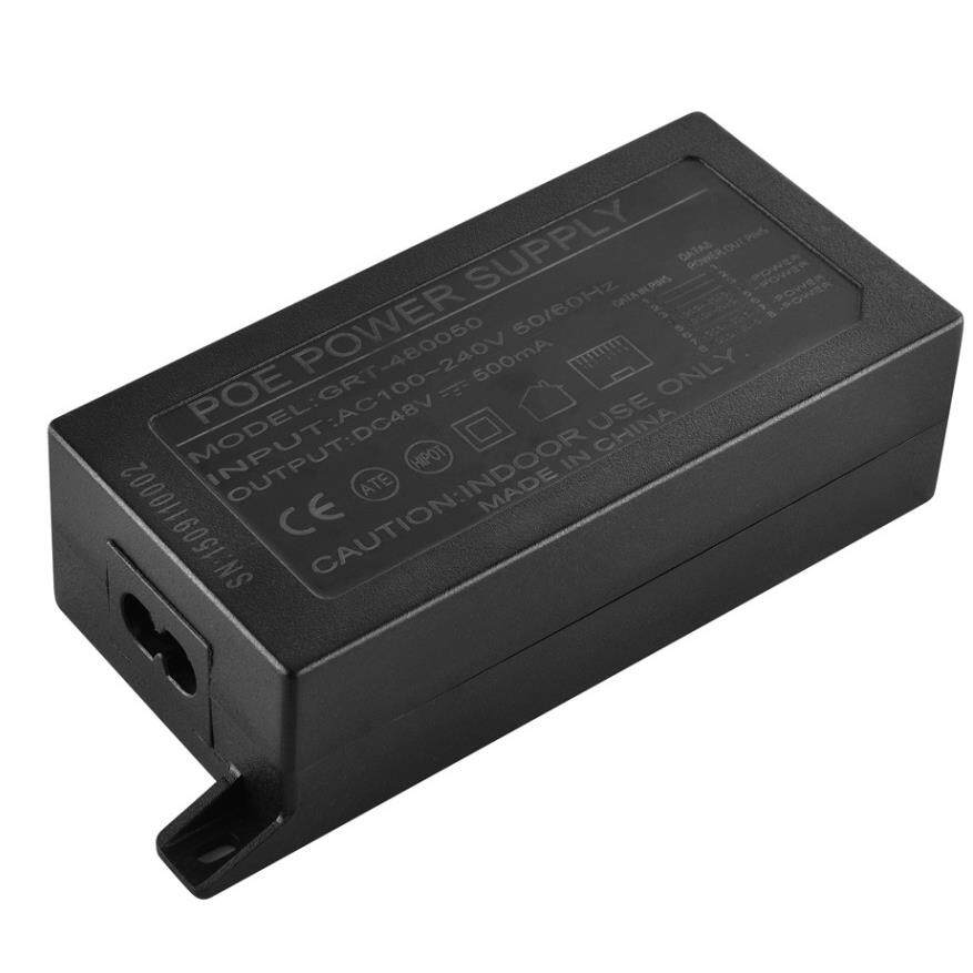 直销POE供电合成器48V500mA网桥供电器