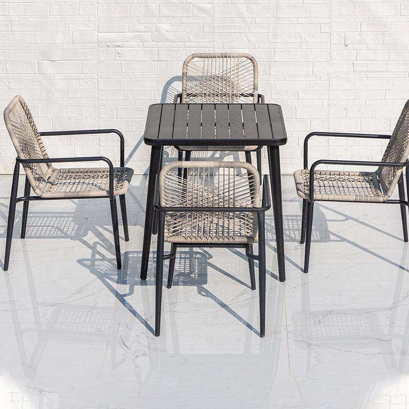 庭院阳台花园藤椅套件组合户外桌椅北欧风休闲简约藤编编绳桌椅,金属材料及制品,金属加工件/五金加工件,淘宝优惠券,粉丝福利购,淘宝优惠卷
