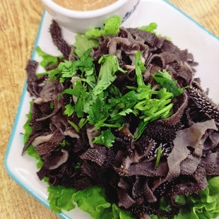 沈阳回回营西关美食街清真麻将爆肚一份约150克带秘制麻酱小料