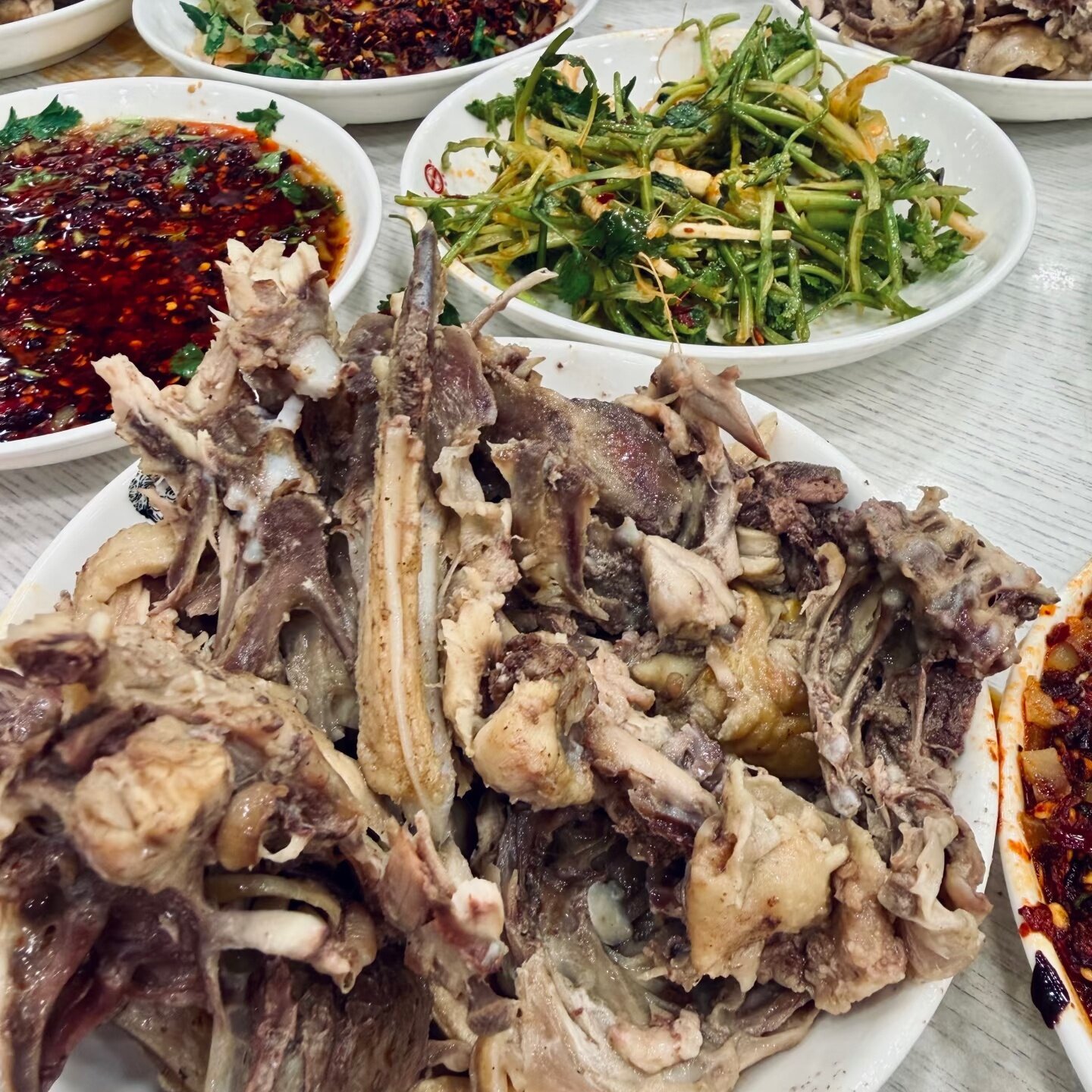 沈阳老四季水煮五香鸡架水煮鸡肚辣椒油榨菜代购真空包装冷链发货