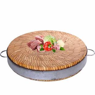 楠竹圆菜板加厚薄厚盘子不粘剁肉案板竹板板实切板家庭沾板竹