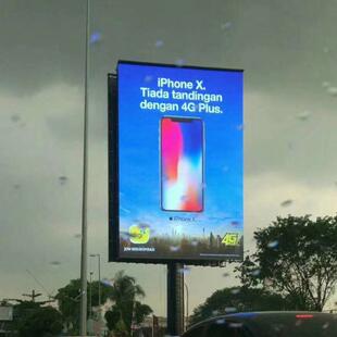 户外led全彩供应 p10表贴高清全彩LED单元板模组 停车场显示屏