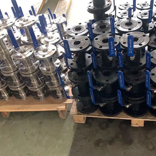 304/316/Q41F-16P不锈钢法兰广式球阀锻钢阀体一体式手柄法兰球阀